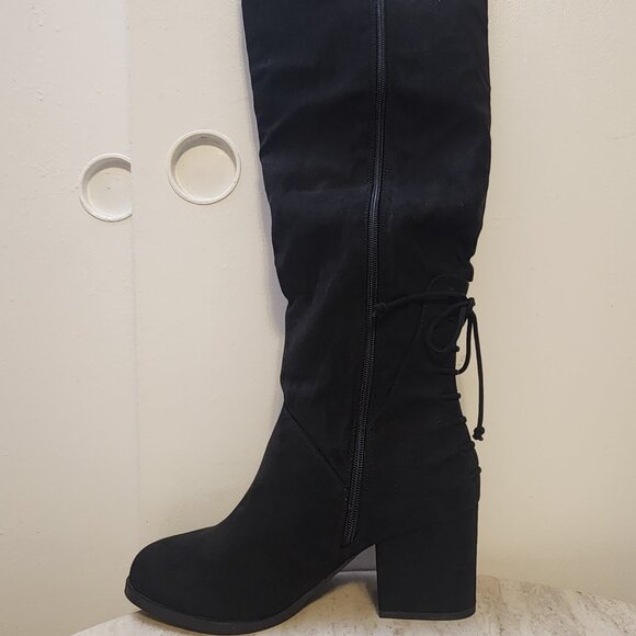 Journee Collection Women's Lee Black 9M -A050 - Picture 7 of 11